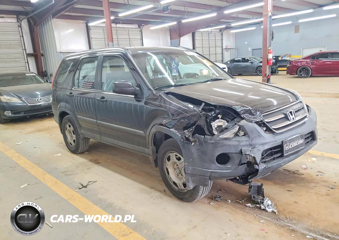 2005 Honda Cr-V Lx VIN:SHSRD68575U306743 - 4