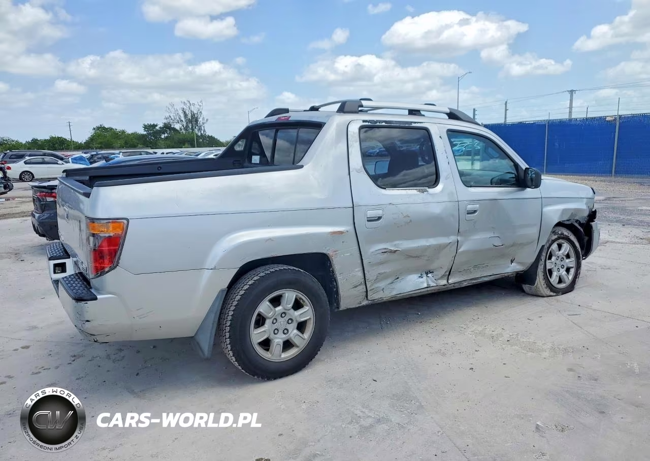 2006 Honda Ridgeline Rts VIN:2HJYK16436H513563 - 3