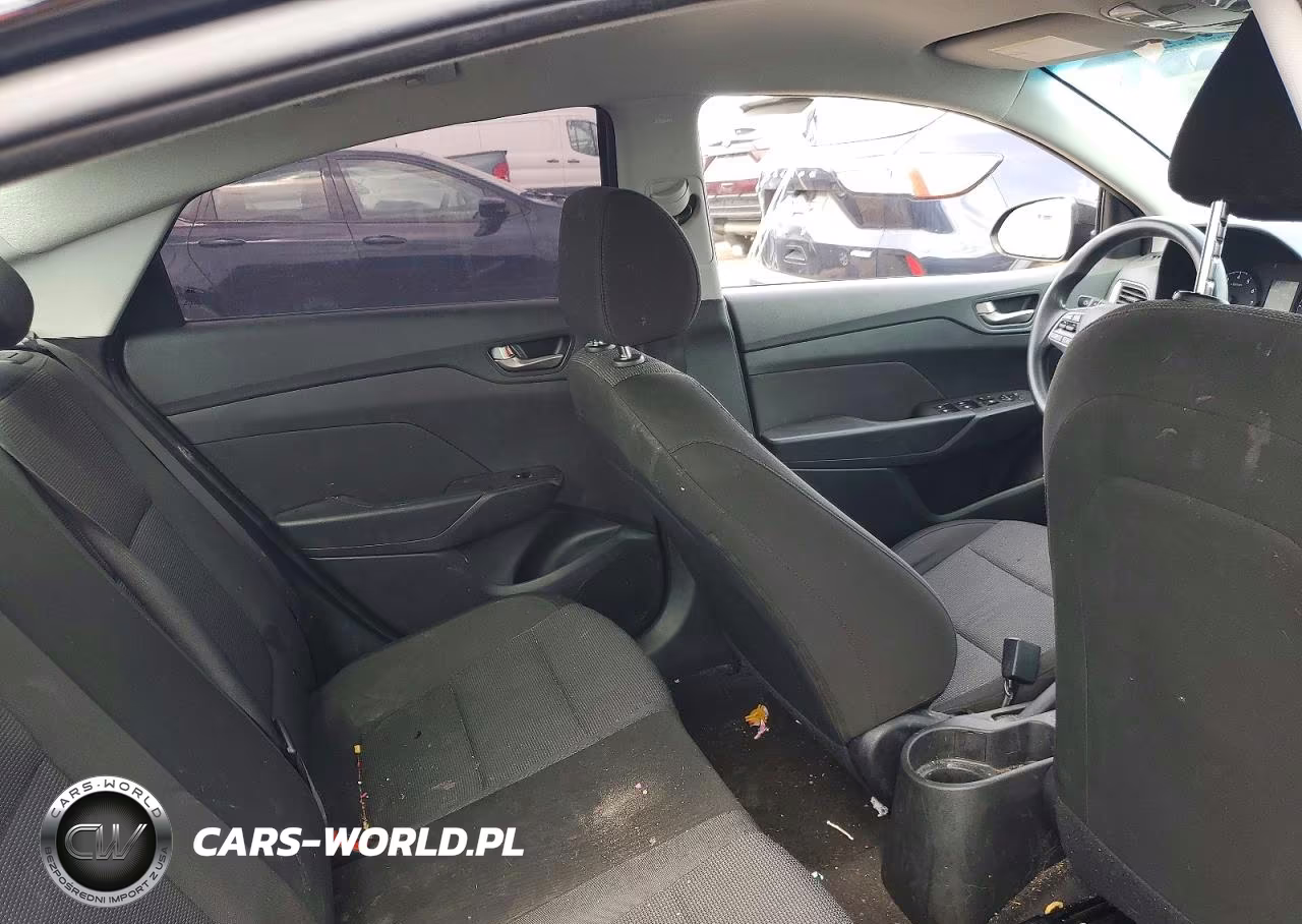 2021 Hyundai Accent Se VIN:3KPC24A62ME131638 - 10