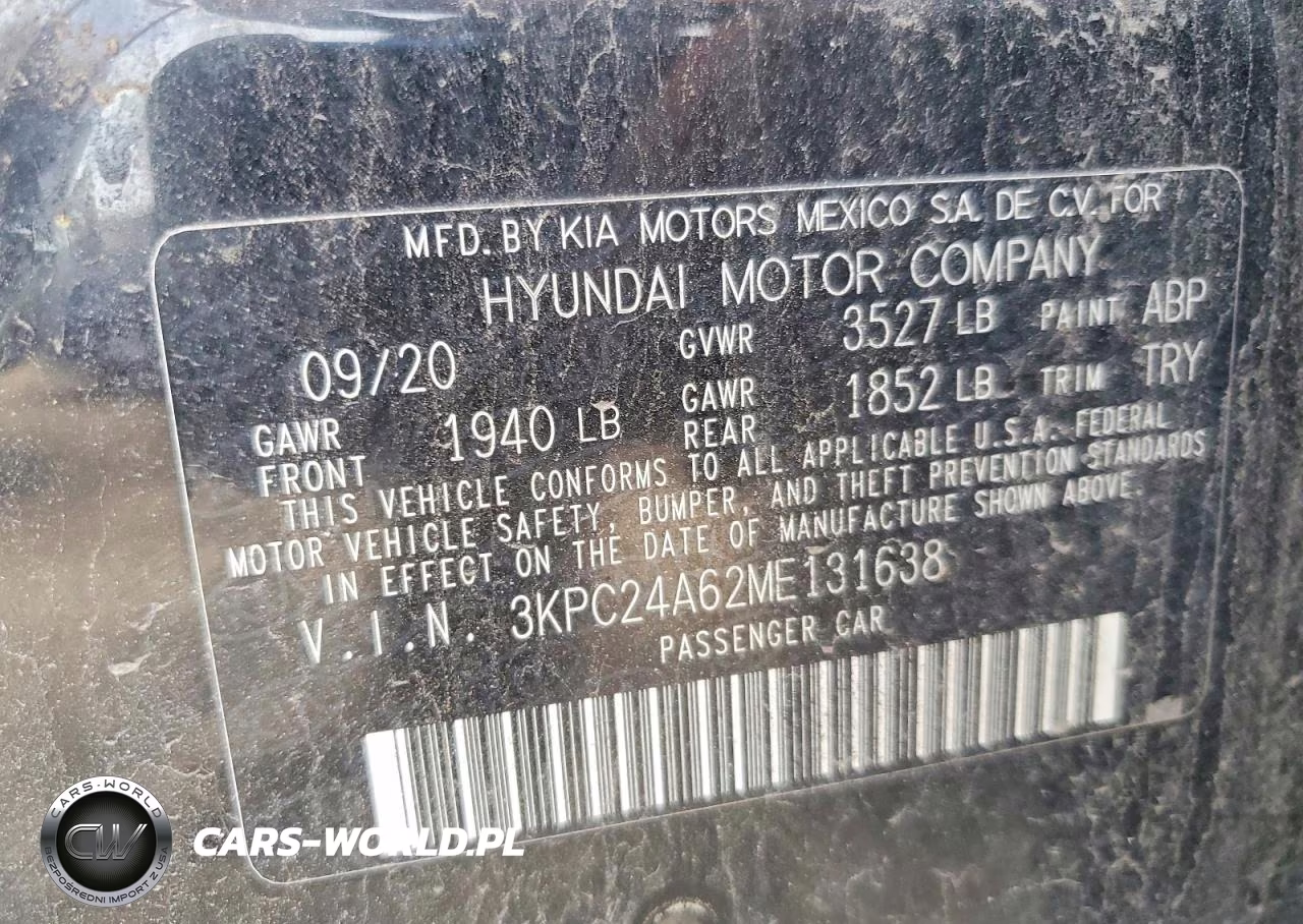 2021 Hyundai Accent Se VIN:3KPC24A62ME131638 - 13
