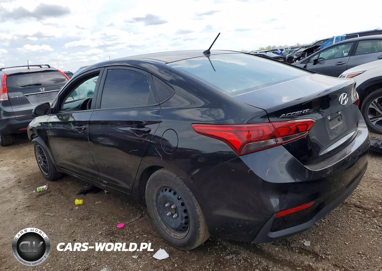 2021 Hyundai Accent Se VIN:3KPC24A62ME131638 - 2