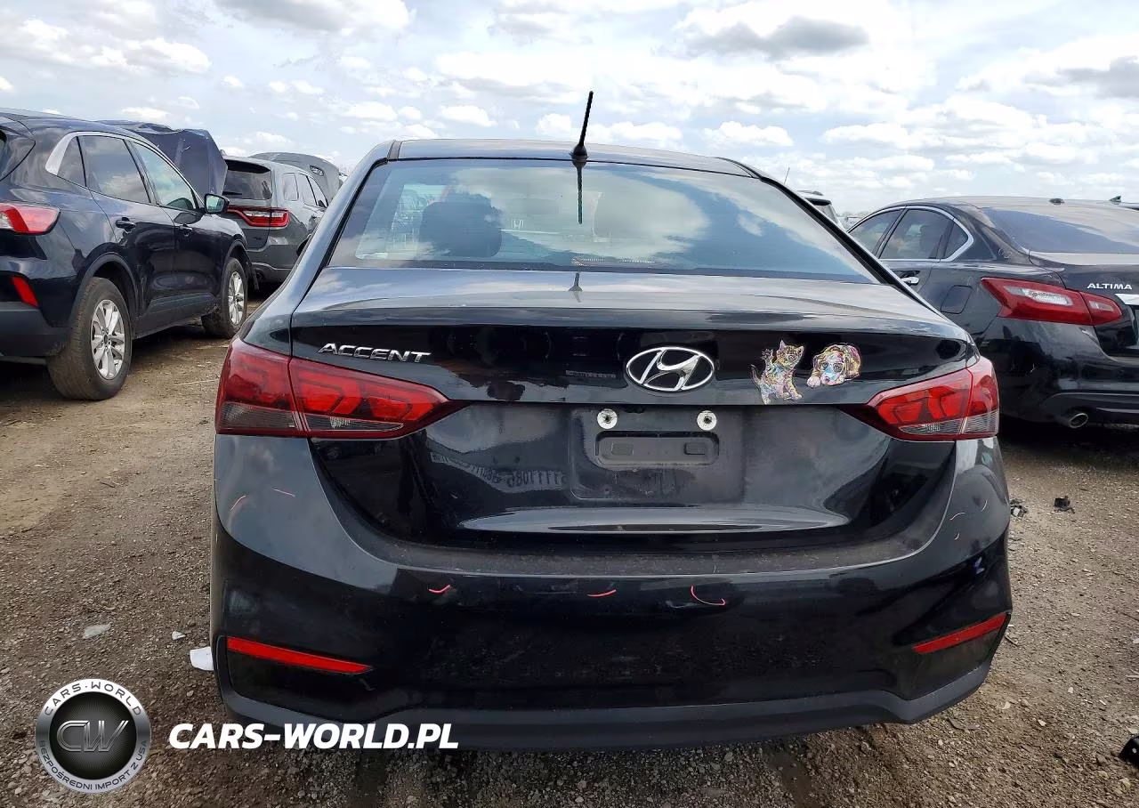 2021 Hyundai Accent Se VIN:3KPC24A62ME131638 - 6