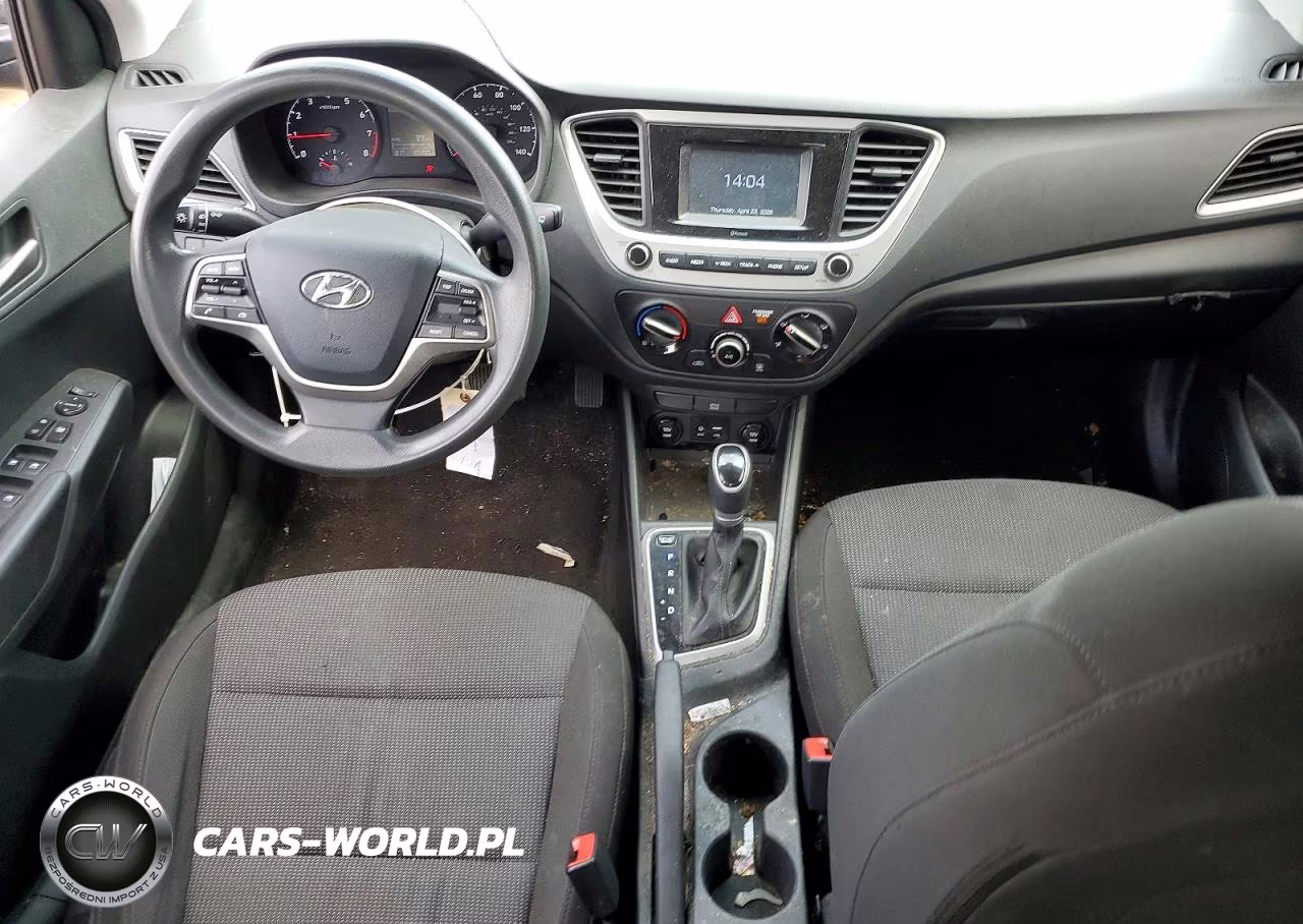 2021 Hyundai Accent Se VIN:3KPC24A62ME131638 - 8
