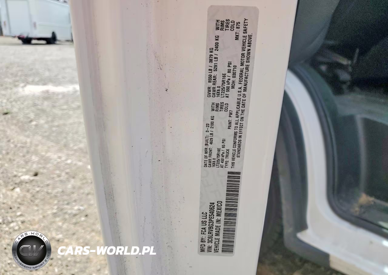 2023 Ram Promaster 1500 1500 High VIN:3C6LRVBG3PE540624 - 13