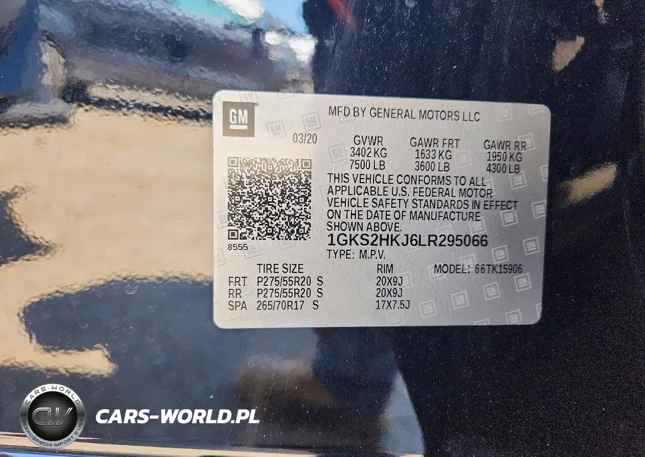 2020 GMC Yukon Xl VIN:1GKS2HKJ6LR295066 - 14