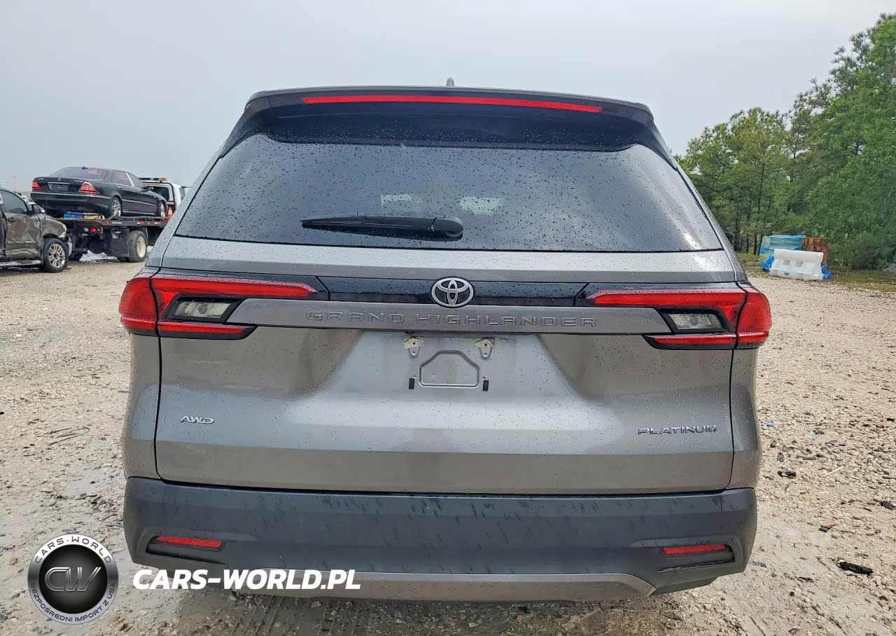 2025 Toyota Grand Highlander Platinum VIN:5TDAAAB53SS088428 - 6
