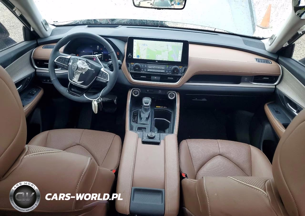 2025 Toyota Grand Highlander Platinum VIN:5TDAAAB53SS088428 - 8