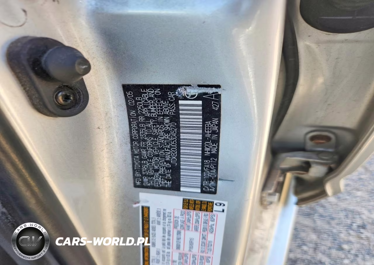 2005 Toyota Prius Base VIN:JTDKB20U053045270 - 13