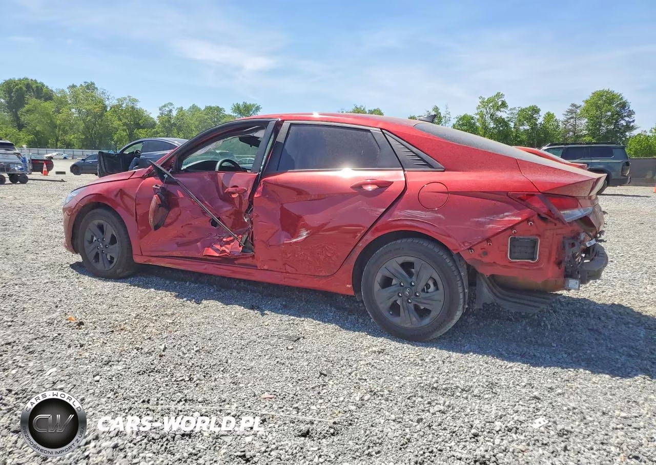 2023 Hyundai Elantra Sel VIN:KMHLM4AG6PU592619 - 2
