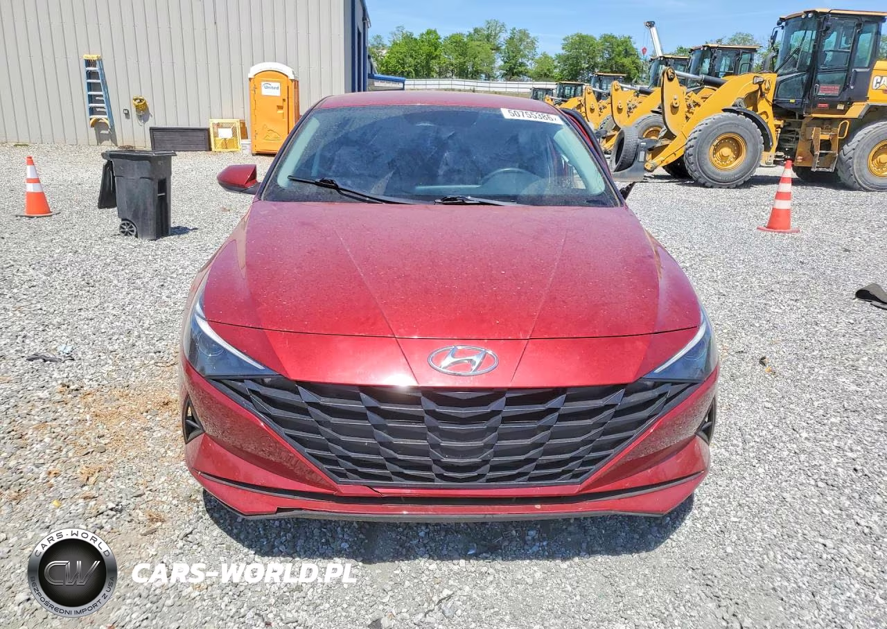 2023 Hyundai Elantra Sel VIN:KMHLM4AG6PU592619 - 5