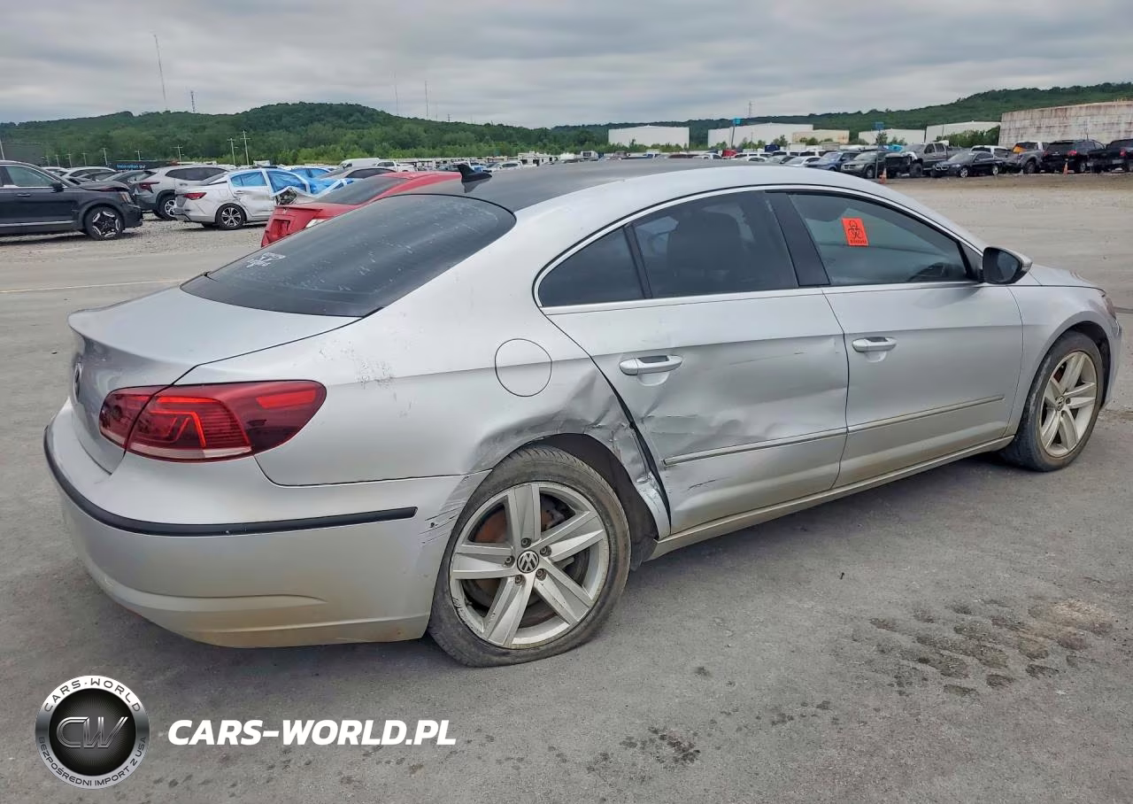 2014 Volkswagen Cc Sport VIN:WVWBN7AN3EE527389 - 3