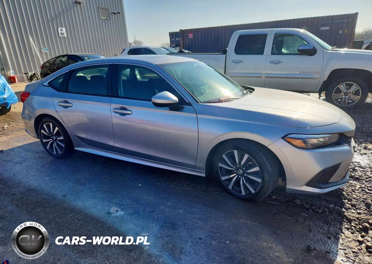 2022 Honda Civic Ex VIN:JHMFE1F78NX003067 - 4