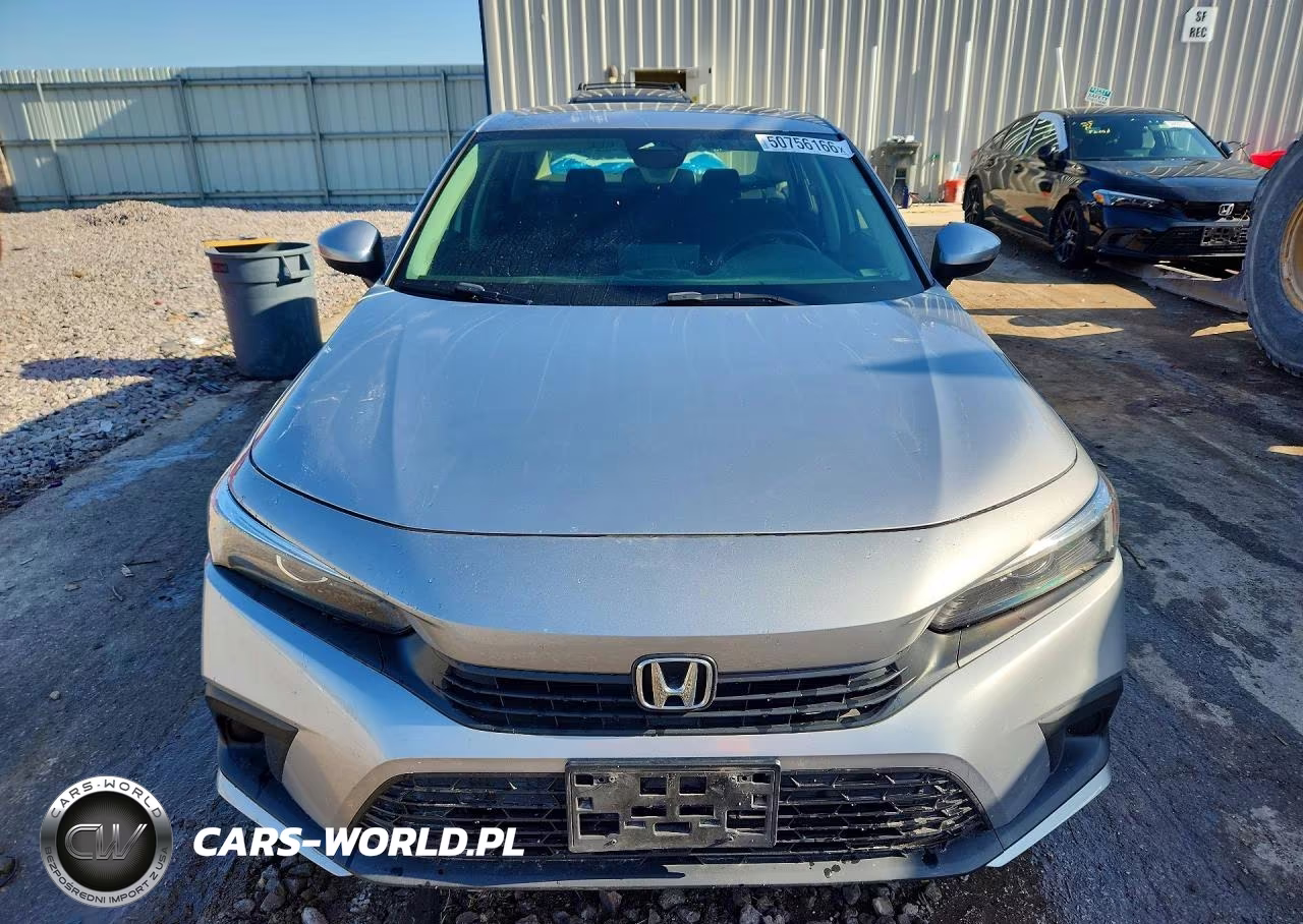 2022 Honda Civic Ex VIN:JHMFE1F78NX003067 - 5
