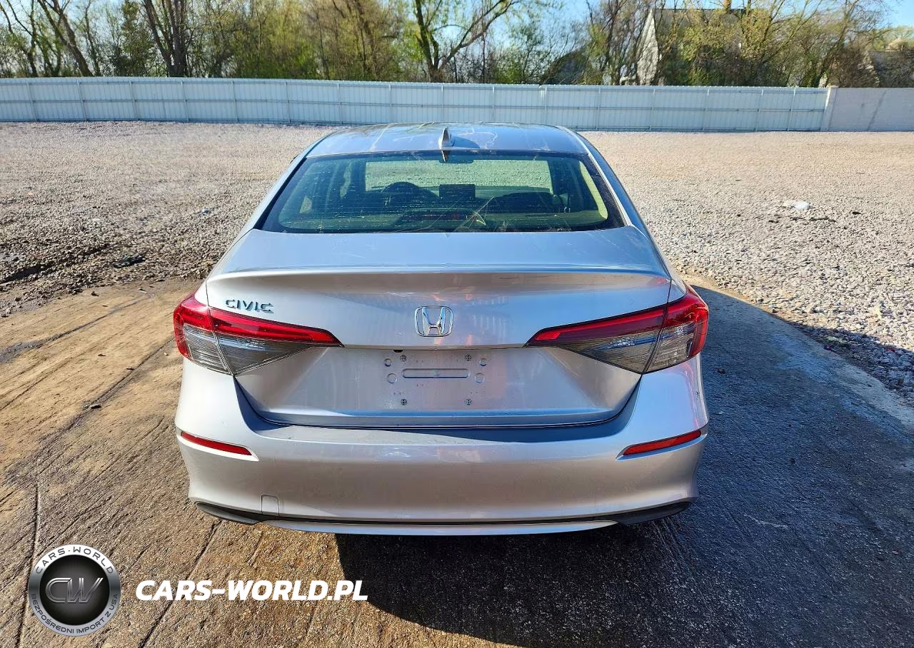 2022 Honda Civic Ex VIN:JHMFE1F78NX003067 - 6