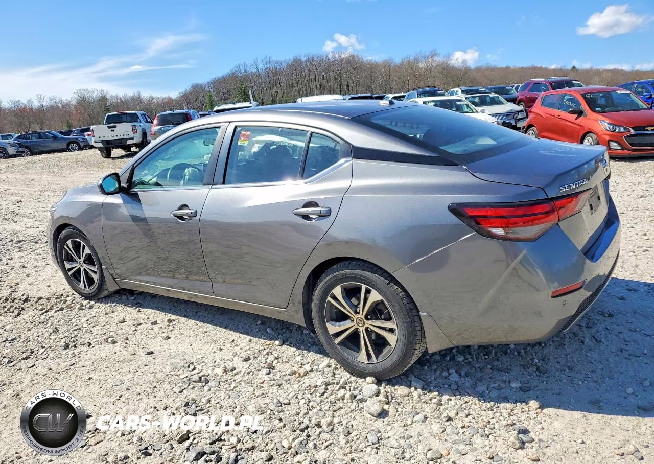 2020 Nissan Sentra Sv VIN:3N1AB8CV4LY285397 - 2