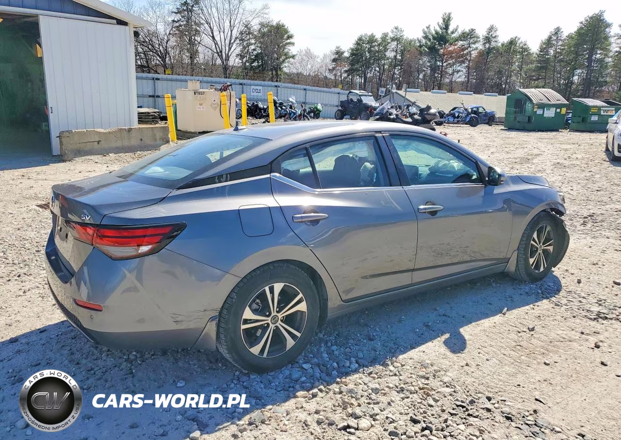 2020 Nissan Sentra Sv VIN:3N1AB8CV4LY285397 - 3