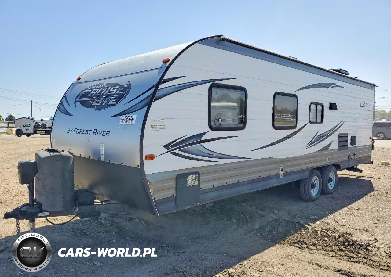 2017 Forest River Cruise Lite Camper VIN:4X4TSMB22HT111215 - 2