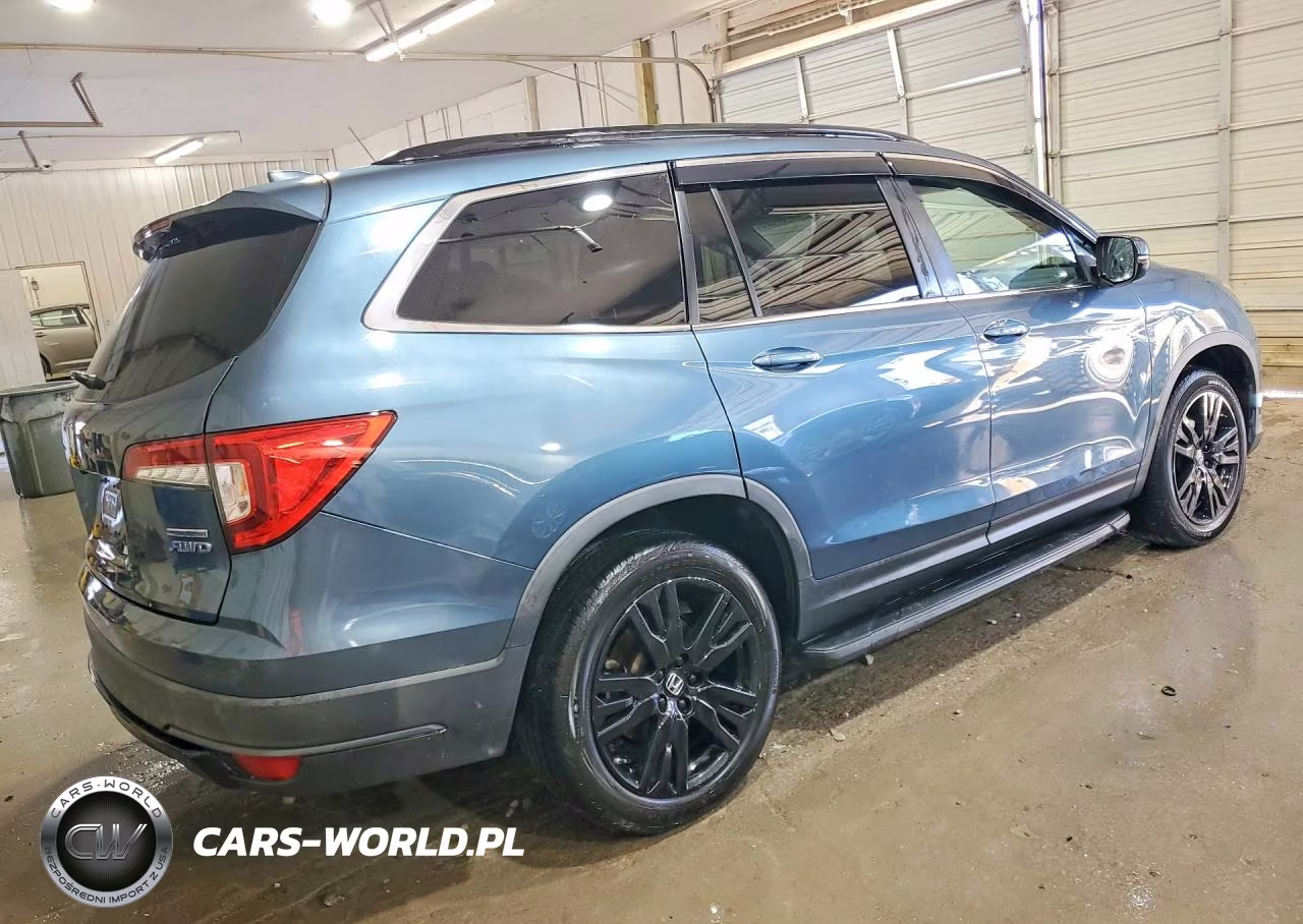 2021 Honda Pilot Se VIN:5FNYF6H24MB008992 - 3