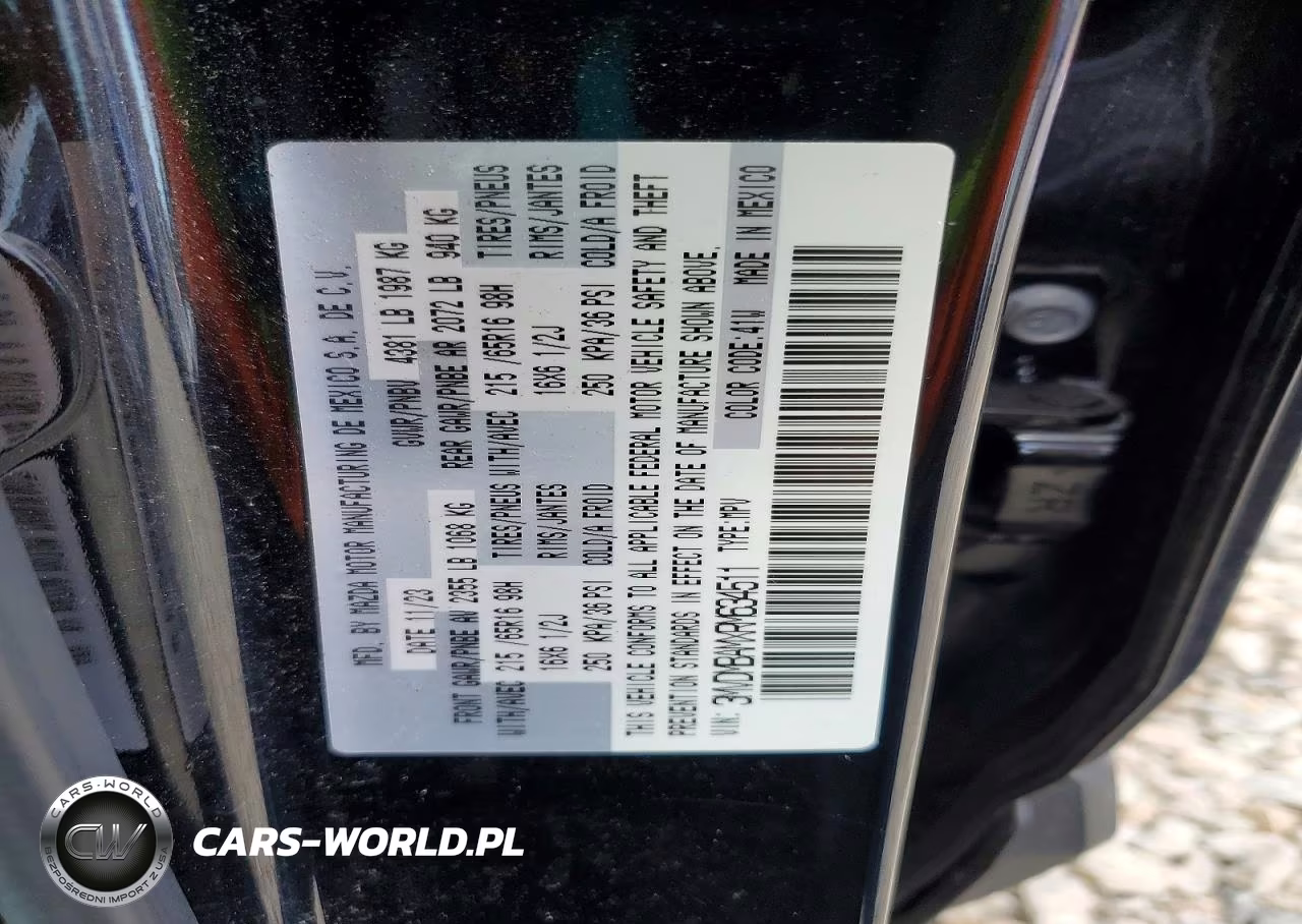 2024 Mazda Cx-30 VIN:3MVDMBAMXRM634511 - 13