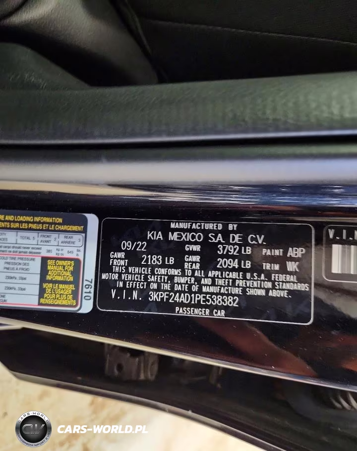 2023 Kia Forte Lxs VIN:3KPF24AD1PE538382 - 12