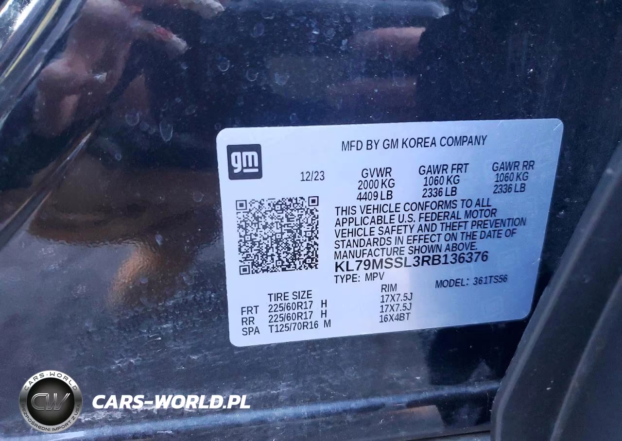 2024 Chevrolet Trailblazer Activ VIN:KL79MSSL3RB136376 - 13
