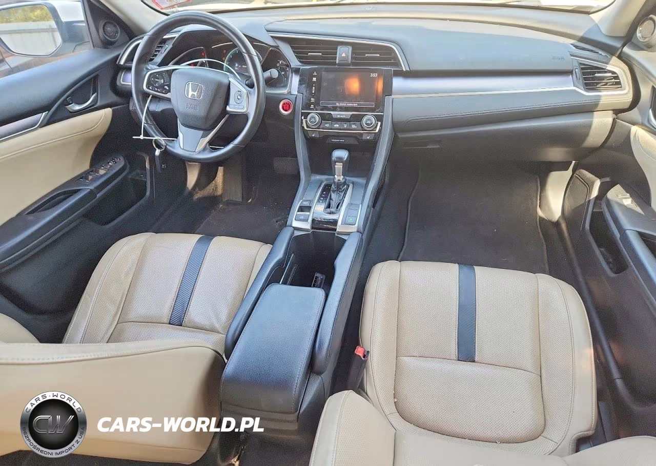 2017 Honda Civic Exl VIN:19XFC1F77HE204292 - 8