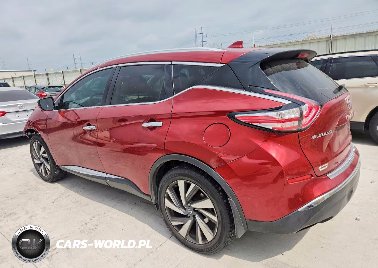 2018 Nissan Murano Platinum VIN:5N1AZ2MG1JN195412 - 2