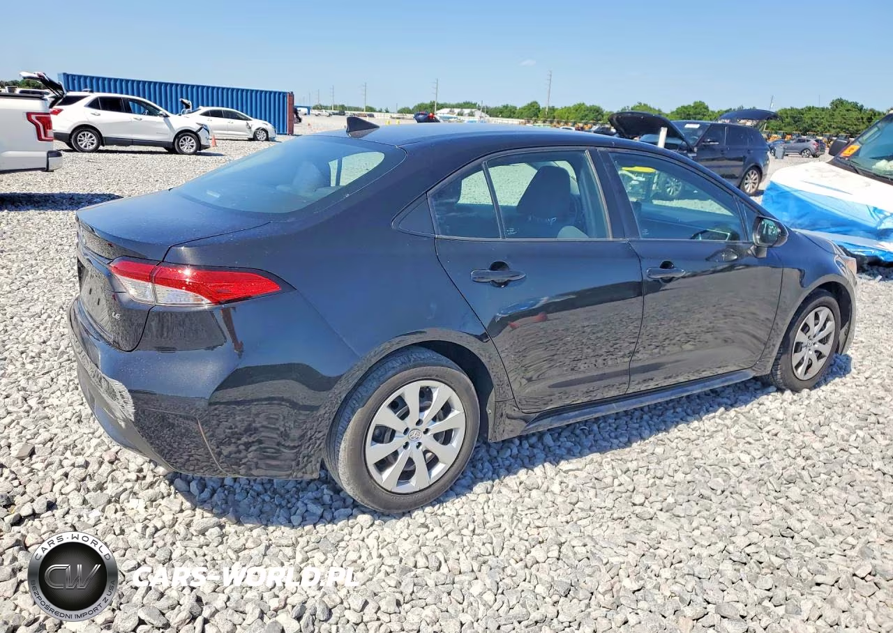 2022 Toyota Corolla Le VIN:5YFEPMAE1NP336191 - 3