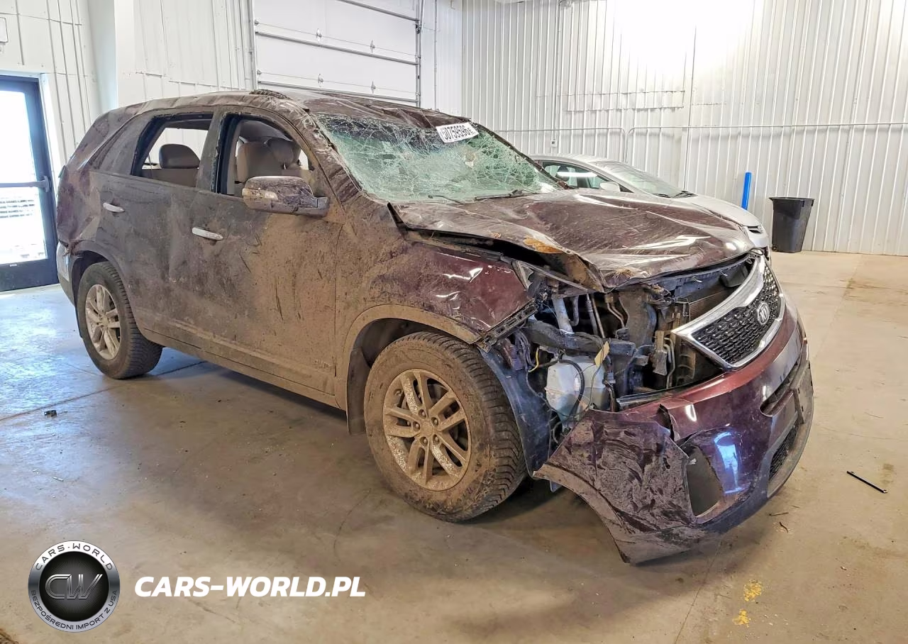 2014 Kia Sorento Lx VIN:5XYKTCA6XEG438871 - 4