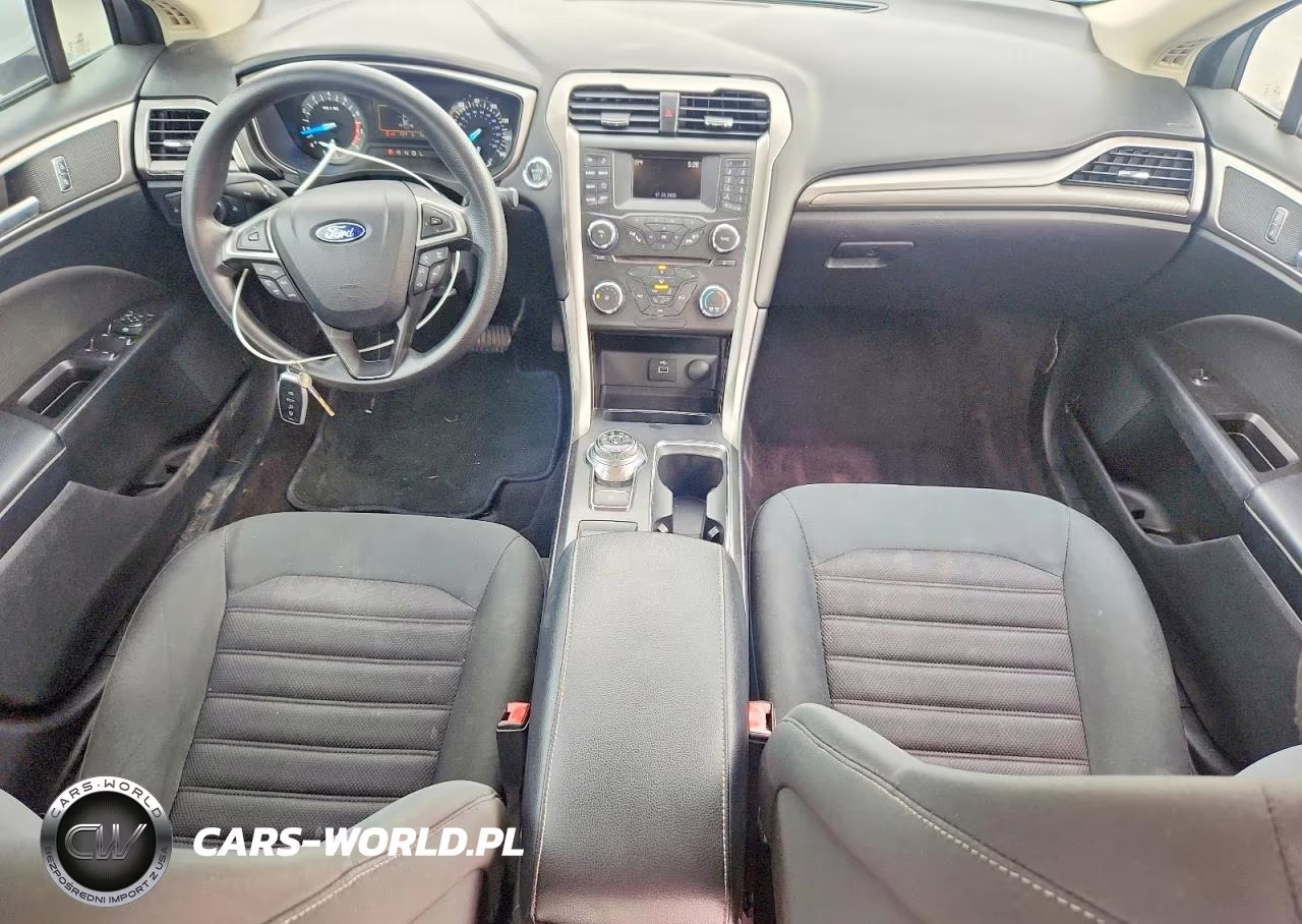 2017 Ford Fusion Se VIN:3FA6P0H72HR317433 - 8