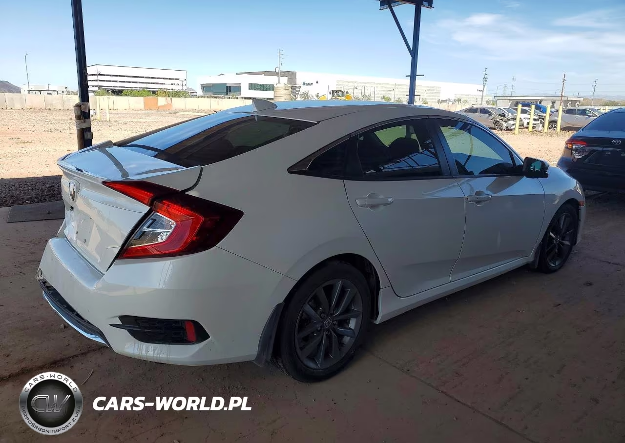2021 Honda Civic Exl VIN:19XFC1F72ME009212 - 3