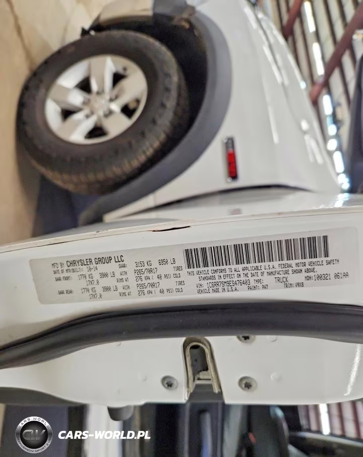 2014 Ram 1500 St VIN:1C6RR7SM9ES476403 - 12