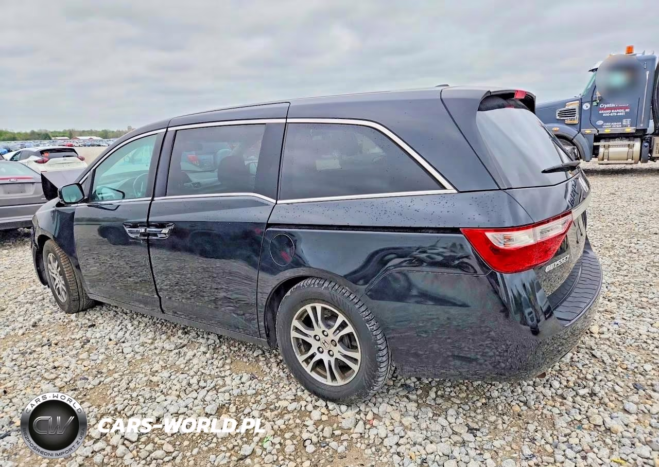 2011 Honda Odyssey Exl VIN:5FNRL5H66BB050491 - 2