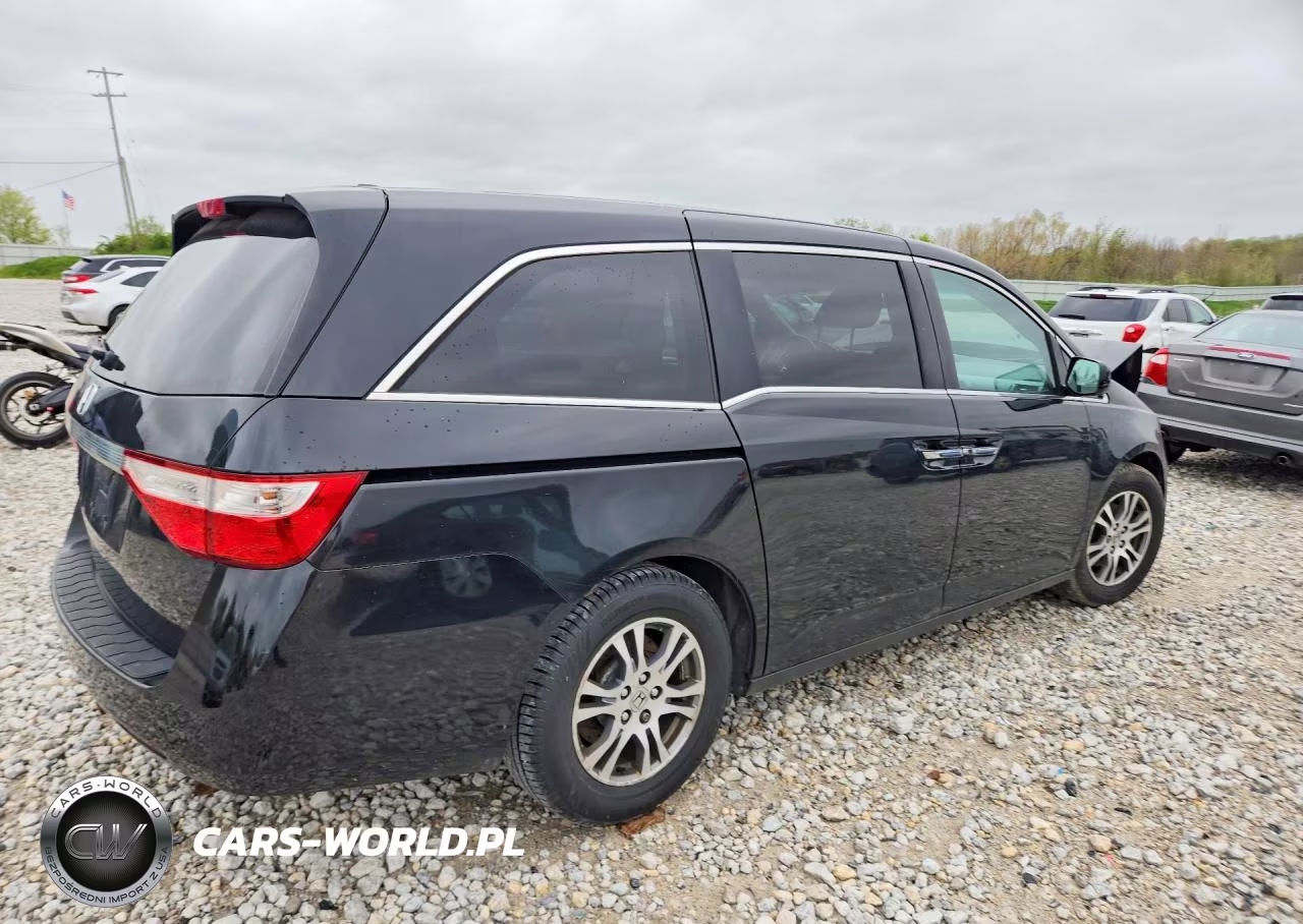2011 Honda Odyssey Exl VIN:5FNRL5H66BB050491 - 3