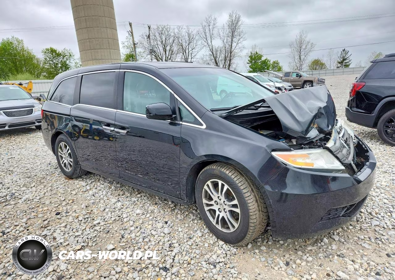2011 Honda Odyssey Exl VIN:5FNRL5H66BB050491 - 4