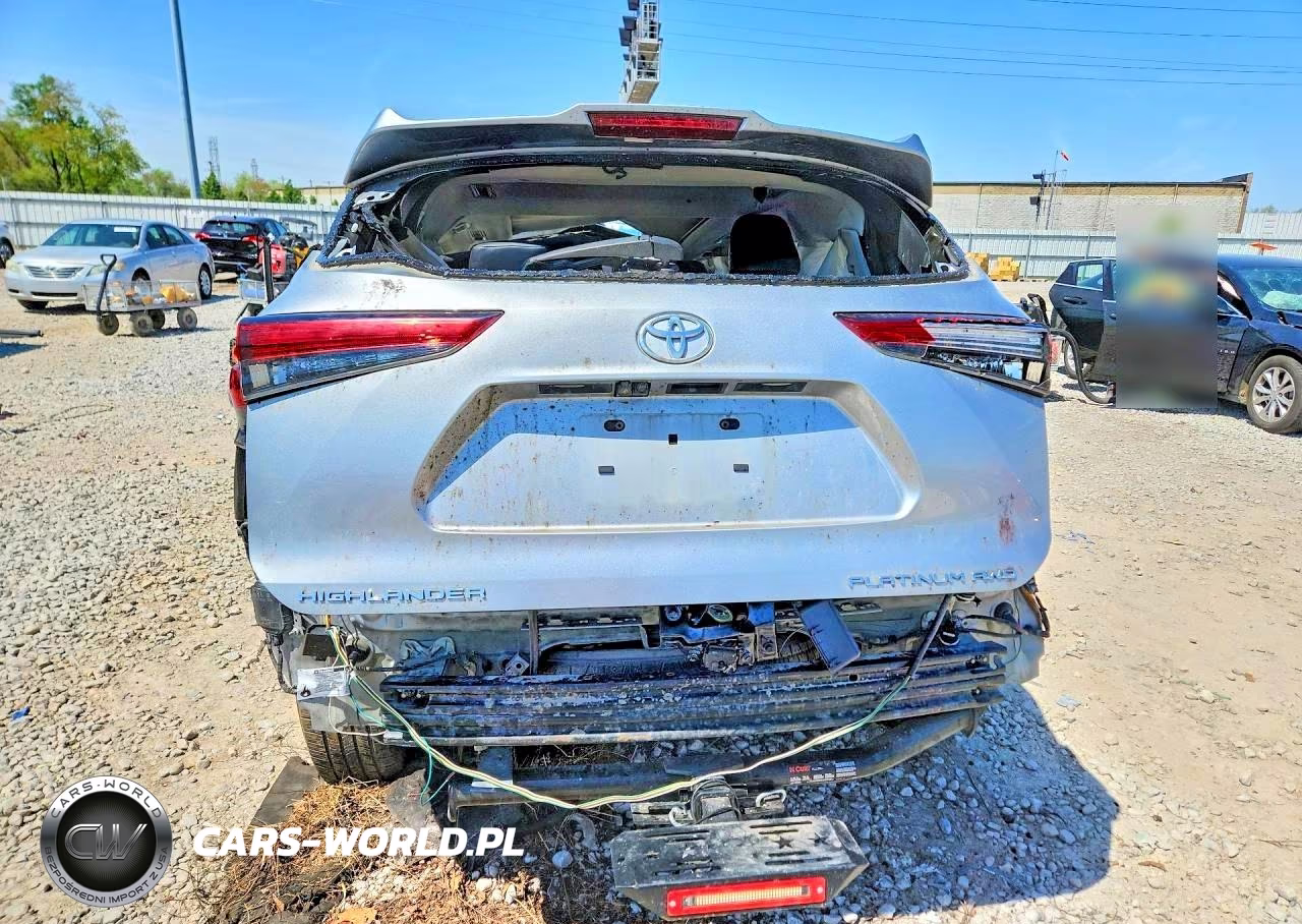 2022 Toyota Highlander Platinum VIN:5TDFZRBHXNS192104 - 6