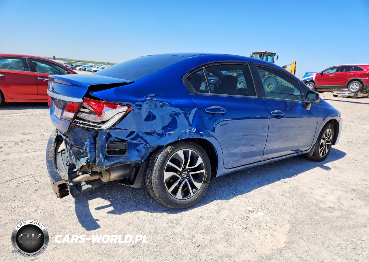 2013 Honda Civic Ex VIN:19XFB2F80DE033462 - 3