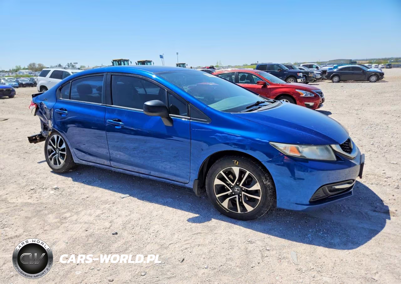 2013 Honda Civic Ex VIN:19XFB2F80DE033462 - 4