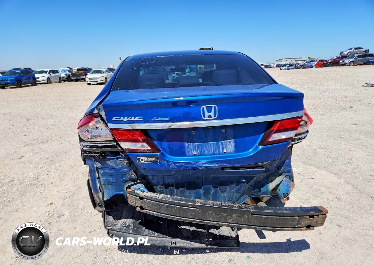 2013 Honda Civic Ex VIN:19XFB2F80DE033462 - 6