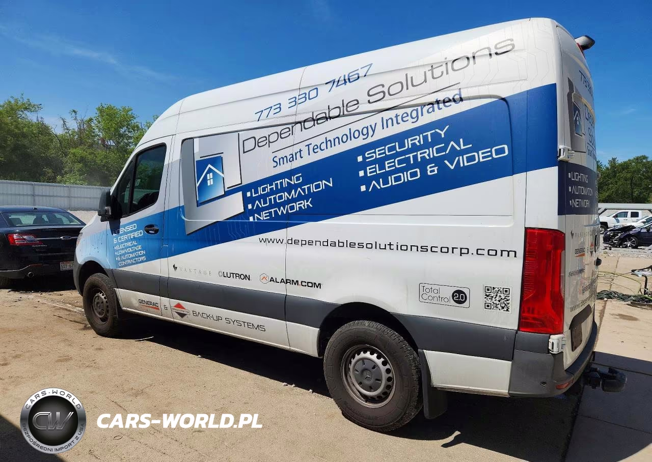 2020 Mercedes-Benz Sprinter 1500 VIN:W1Y70BGY9LT031087 - 2