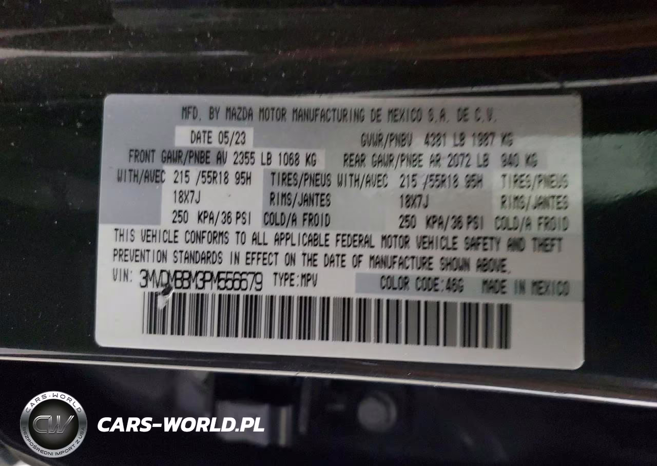 2023 Mazda Cx-30 Select VIN:3MVDMBBM3PM556679 - 14