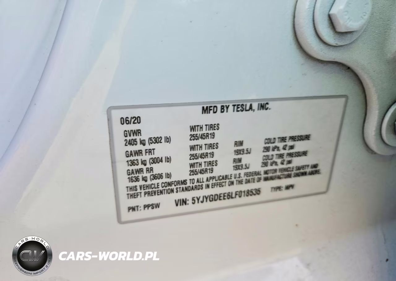 2020 Tesla Model Y VIN:5YJYGDEE6LF018535 - 13