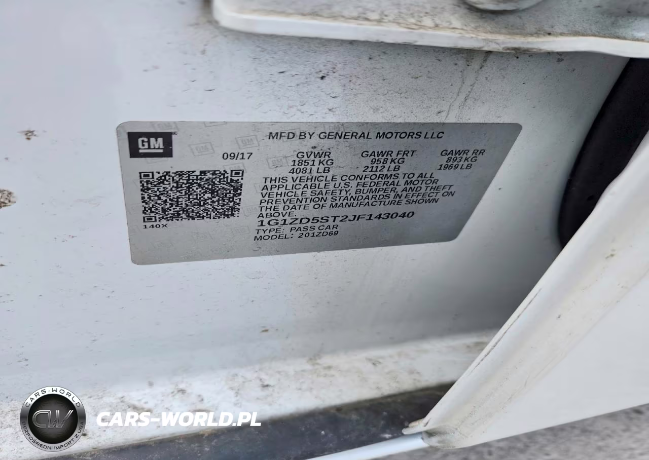 2018 Chevrolet Malibu Lt VIN:1G1ZD5ST2JF143040 - 12