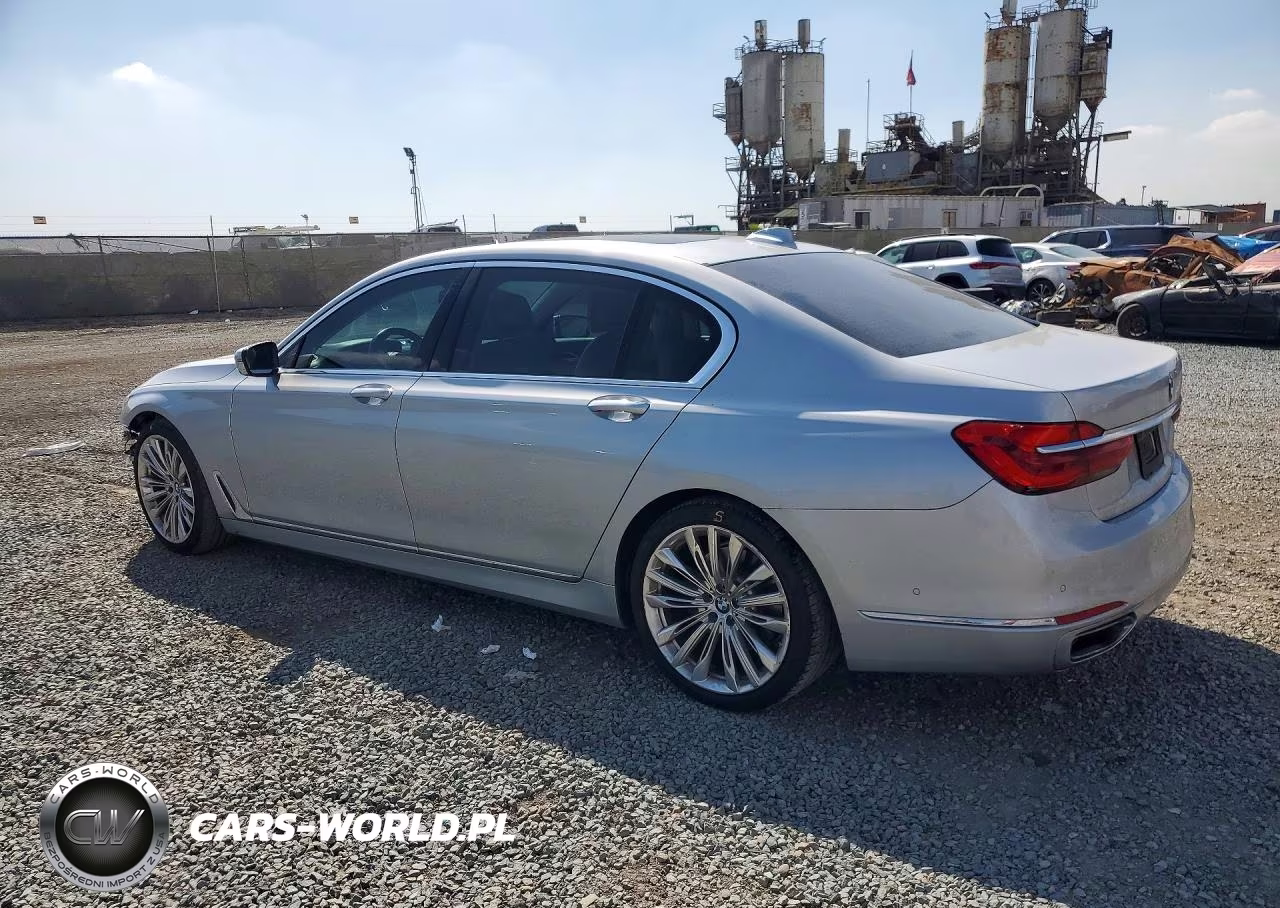 2017 BMW 750 I VIN:WBA7F0C52HGM21173 - 2