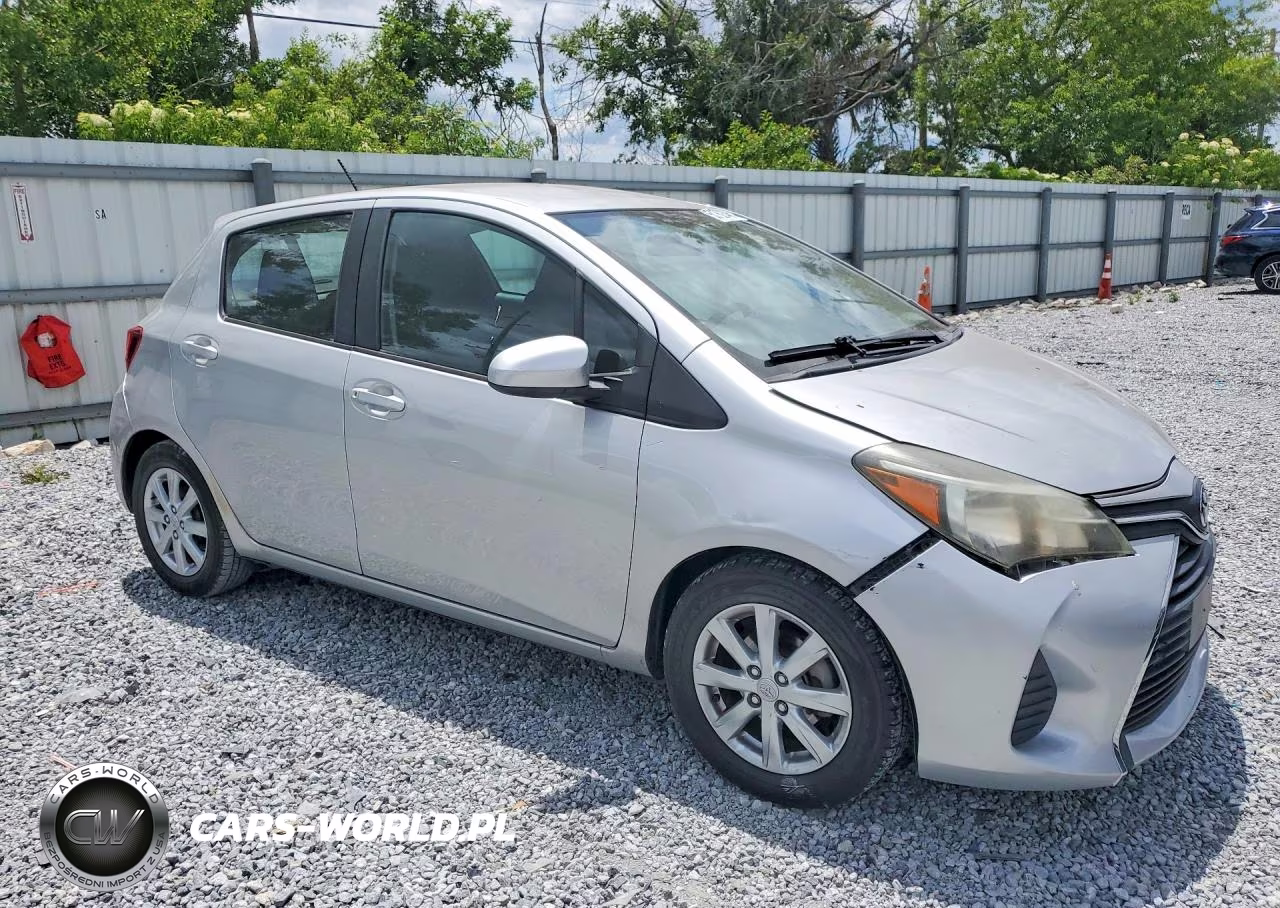 2015 Toyota Yaris 5-Door Le VIN:VNKKTUD37FA024026 - 4