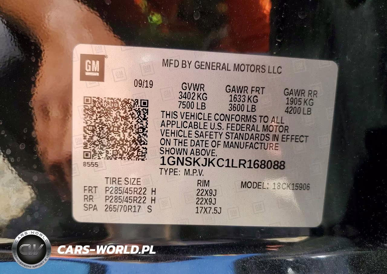 2020 Chevrolet Suburban K1500 Premier VIN:1GNSKJKC1LR168088 - 13