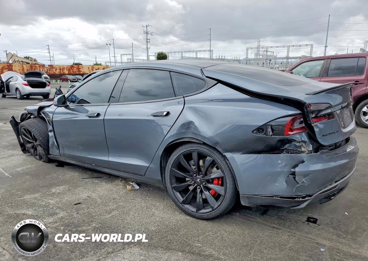 2014 Tesla Model S VIN:5YJSA1H16EFP38287 - 2