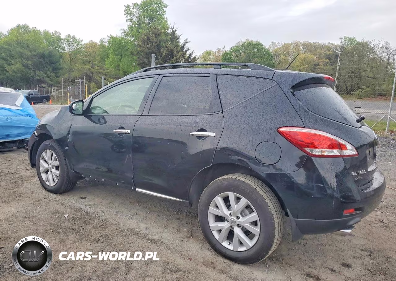2014 Nissan Murano Sv VIN:JN8AZ1MW5EW510416 - 2