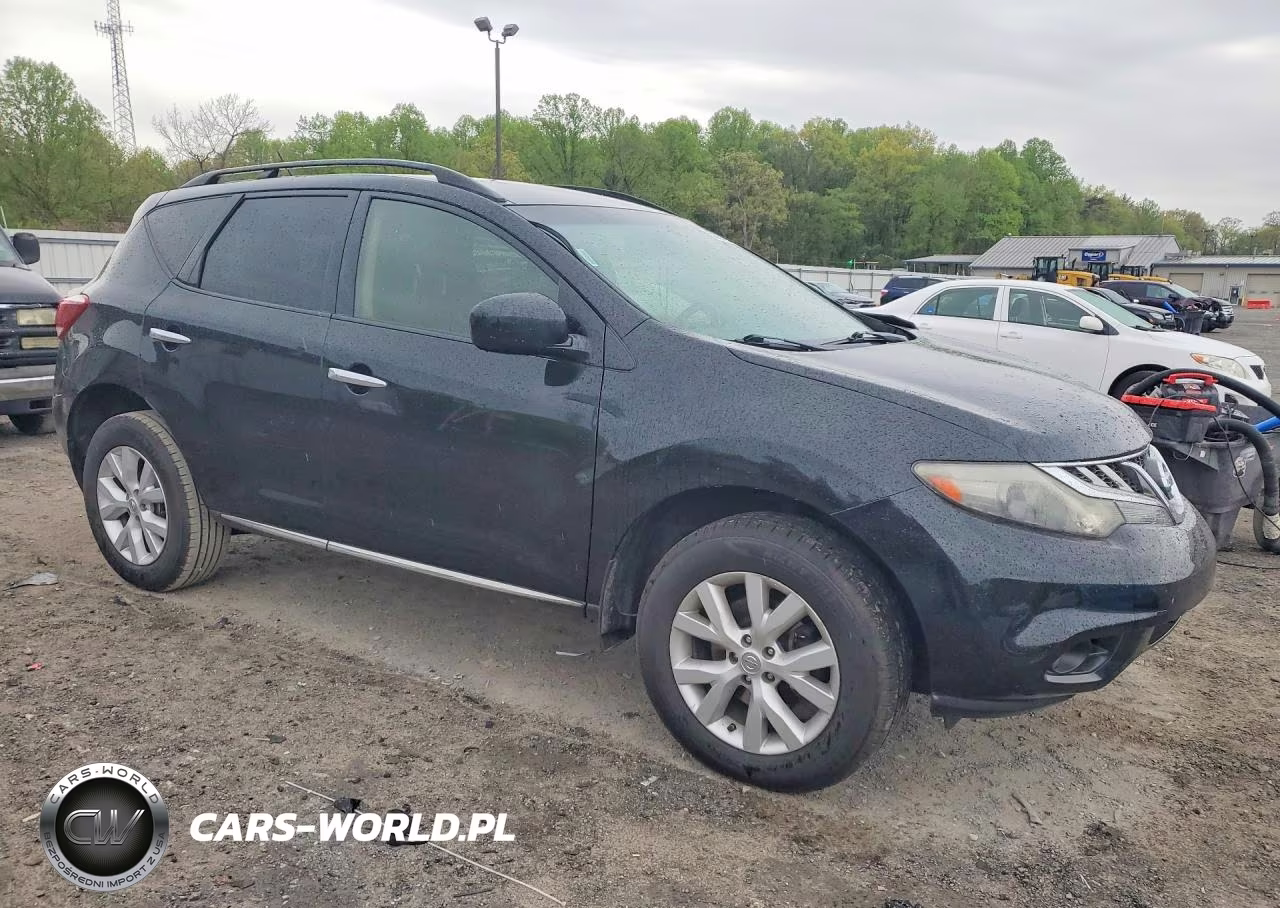 2014 Nissan Murano Sv VIN:JN8AZ1MW5EW510416 - 4