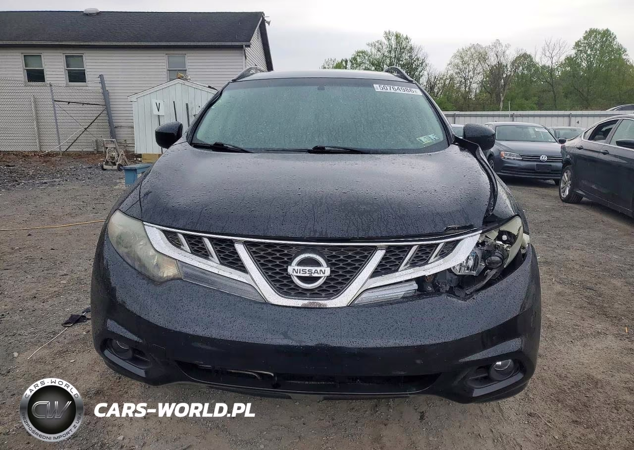 2014 Nissan Murano Sv VIN:JN8AZ1MW5EW510416 - 5